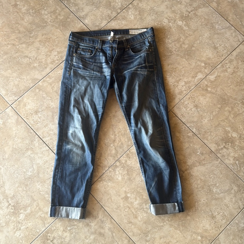 rag & bone jean the dre capris, size 25, color: Cannon - NEVER WORN
